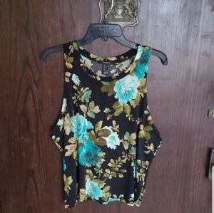 Loose Floral Tank